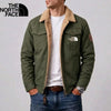 Mens Sherpa Lined Utility Jacket