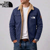 Mens Sherpa Lined Utility Jacket