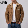 Mens Sherpa Lined Utility Jacket