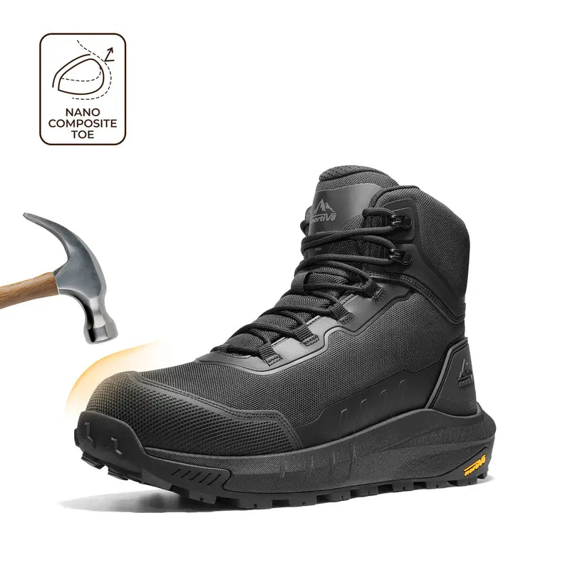 Men Composite Toe Safety Work Boots